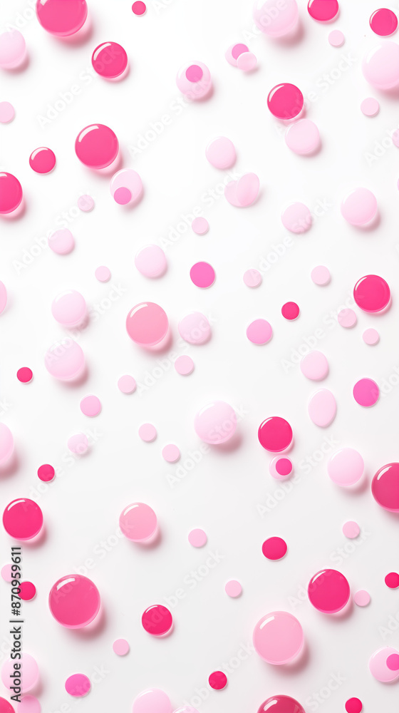 Pink Ball Dots on White Background, Abstract Image, Texture, Pattern Background, Wallpaper, Background, Cell Phone Cover and Screen, Smartphone, Computer, Laptop, 9:16 and 16:9 Format - PNG Pink Ball Dots on White Background, Abstract Image, Texture, Pattern Background, Wallpaper, Background, Cell Phone Cover and Screen, Smartphone, Computer, Laptop, 9:16 and 16:9 Format - PNG