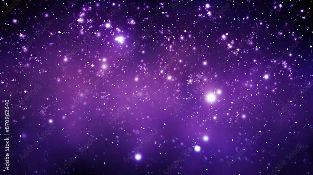 Fototapeta premium hues starry background purple