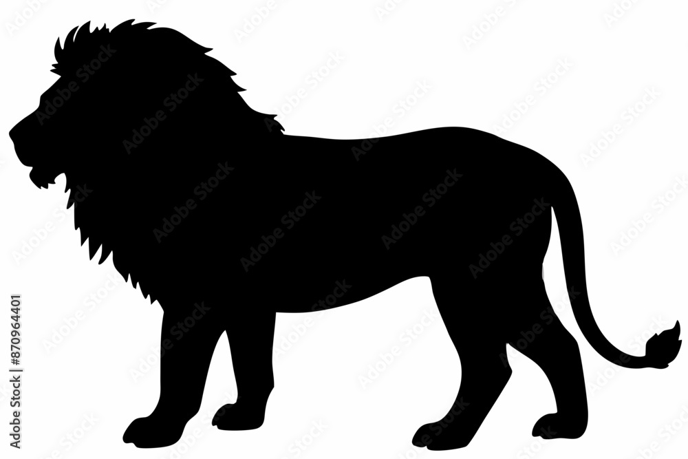 black and white lion silhouette, lion vector illustration, lion silhouette, animal silhouette isolated vector Illustration, png, lion icon black and white lion silhouette, lion vector illustration, lion silhouette, animal silhouette isolated vector Illustration, png, lion icon