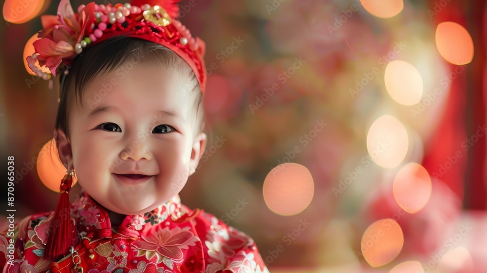 Authentic close up photo of cute chinese baby celebrating, capturing realistic expressions Authentic close up photo of cute chinese baby celebrating, capturing realistic expressions