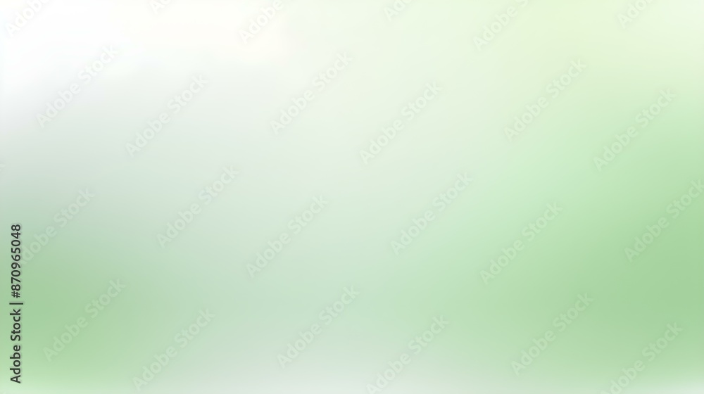 Gradient Background with soft Shapes fading from Light Green to White ...