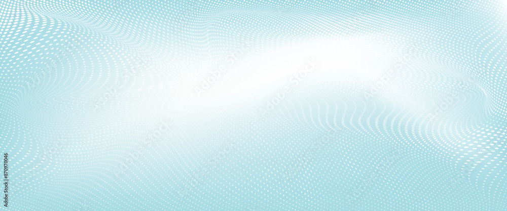 Abstract dot white blue wave pattern gradient texture technology background vector Abstract dot white blue wave pattern gradient texture technology background vector