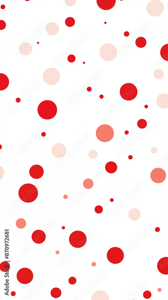 Red Ball Dots on White Background, Abstract Image, Texture, Pattern Background, Wallpaper, Background, Cell Phone Cover and Screen, Smartphone, Computer, Laptop, 9:16 and 16:9 Format - PNG Red Ball Dots on White Background, Abstract Image, Texture, Pattern Background, Wallpaper, Background, Cell Phone Cover and Screen, Smartphone, Computer, Laptop, 9:16 and 16:9 Format - PNG