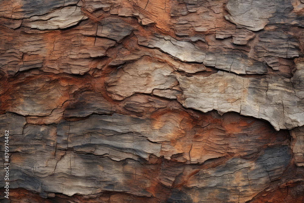 Processed collage of old tree bark trunk material texture. Background for banner, backdrop Processed collage of old tree bark trunk material texture. Background for banner, backdrop