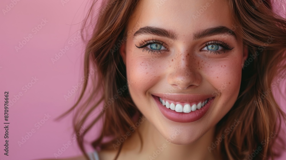 Headshot of a confident female executive smiling Headshot of a confident female executive smiling
