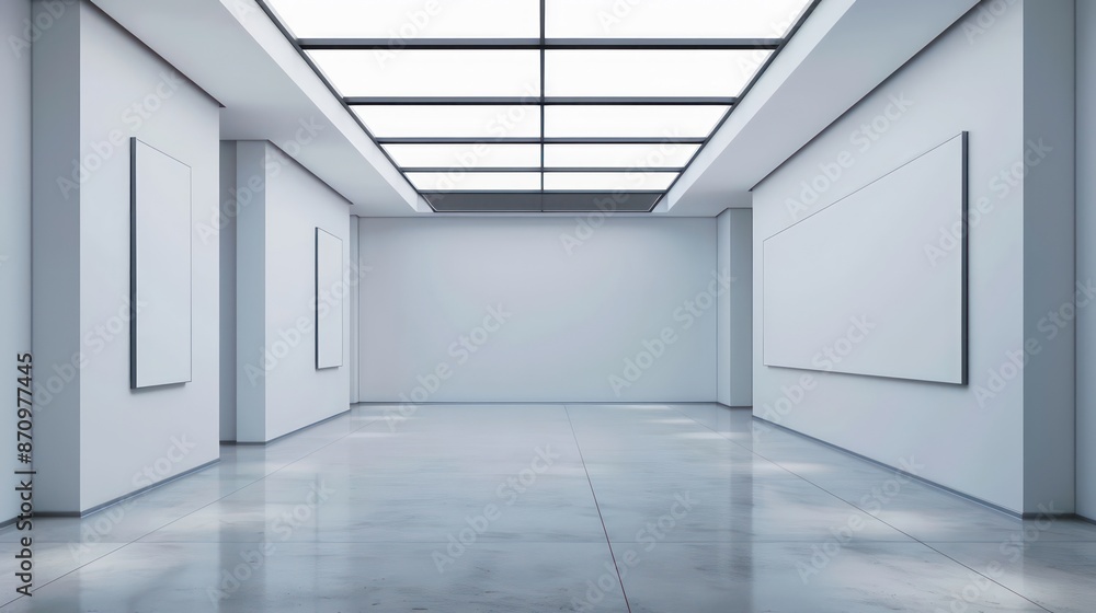light interior design with empty wall and copy space for wall art mockup, minimalistic, modern, scandinavian light interior design with empty wall and copy space for wall art mockup, minimalistic, modern, scandinavian