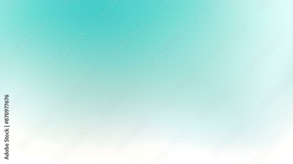Gradient Background with soft Shapes fading from Turquoise to White. Elegant Presentation Template Gradient Background with soft Shapes fading from Turquoise to White. Elegant Presentation Template