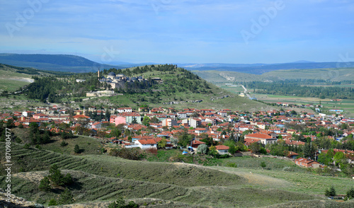 A view from the Historical Seyitgazi Town in Eskisehir, Turkey photo