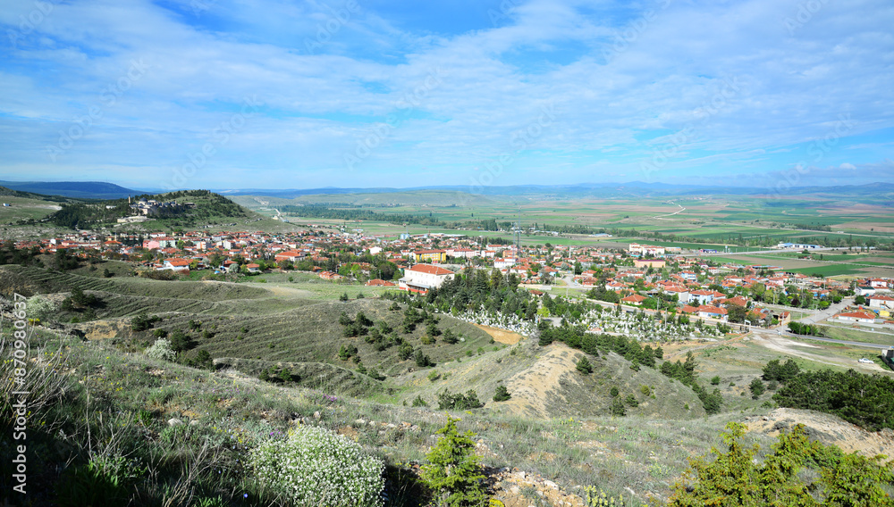 A view from the Historical Seyitgazi Town in Eskisehir, Turkey A view from the Historical Seyitgazi Town in Eskisehir, Turkey