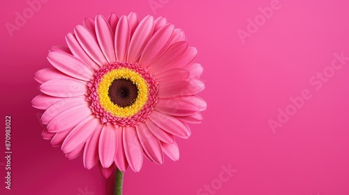 daisy pink background flowers