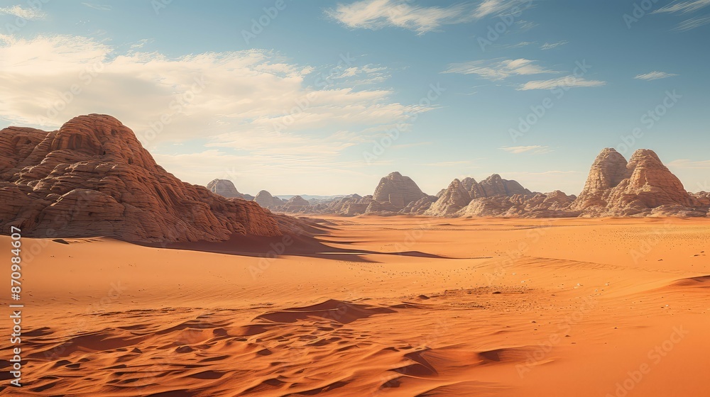 Naklejka premium landscape alien planet