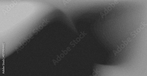 Black white grainy background noise texture grunge gradient banner header, abstract poster cover backdrop design photo