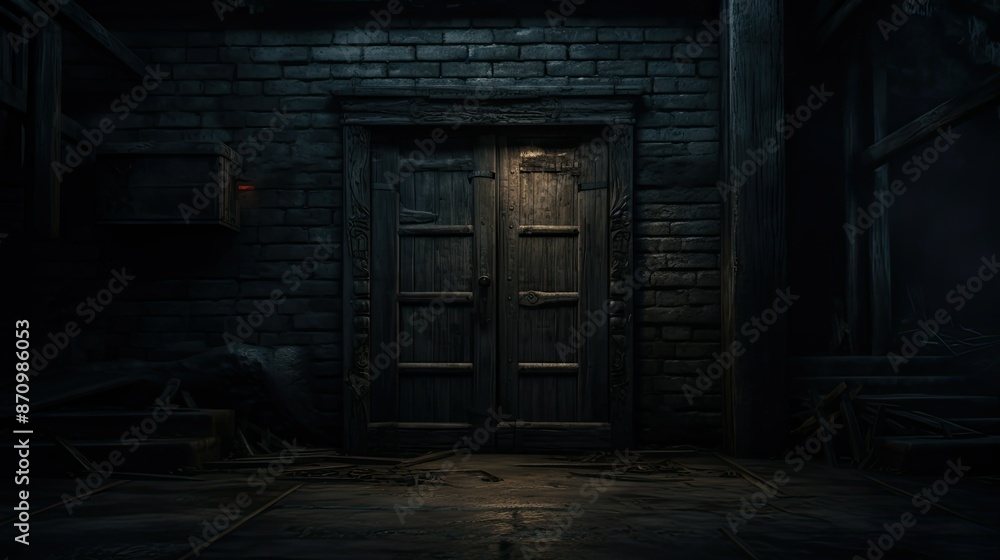 wood dark door wood dark door