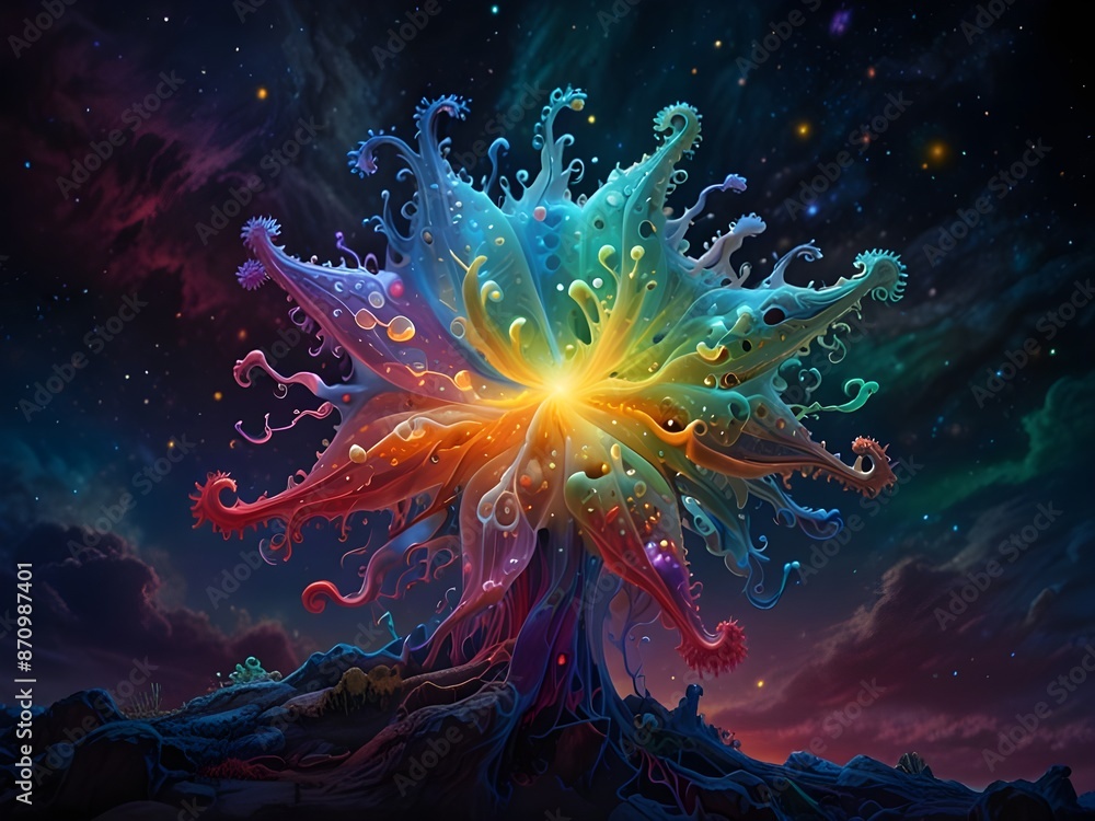 background with space background with space