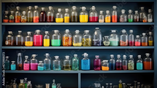 Wallpaper Mural testtube chemistry lab equipment Torontodigital.ca