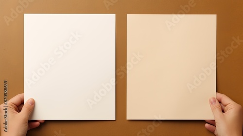 pen beige paper