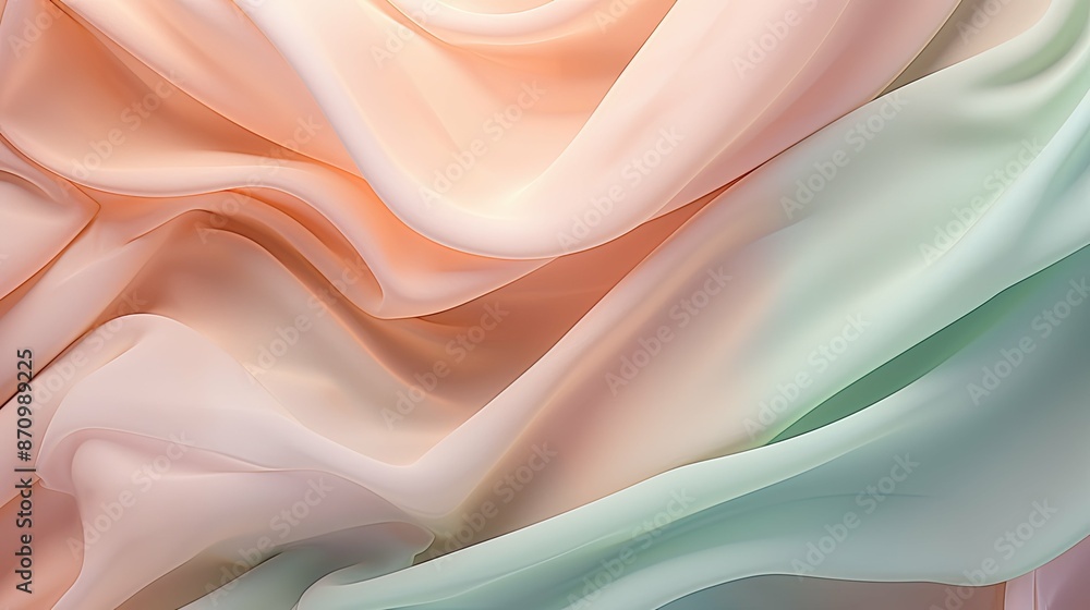 Obraz premium crumpled pastel texture