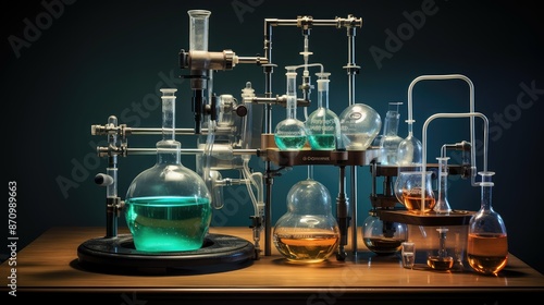 burette chemistry equipment © vectorwin
