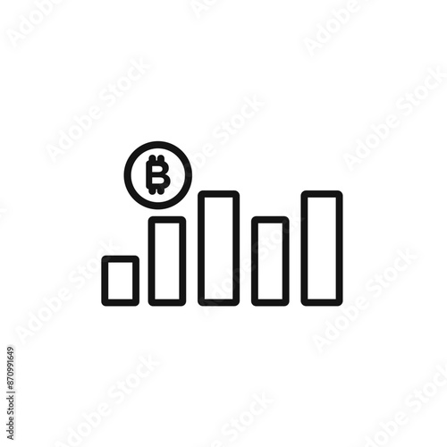 Bitcoin Evolution icon vector set collection for web