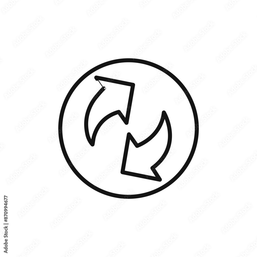 Synchronization icon vector set collection for web Synchronization icon vector set collection for web