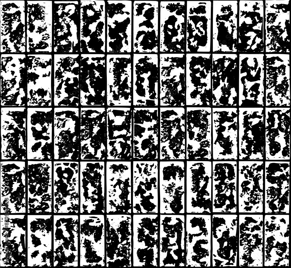 Fototapeta premium Rustic grunge vector texture with grain and stains. Abstract noise background. Weathered surface.