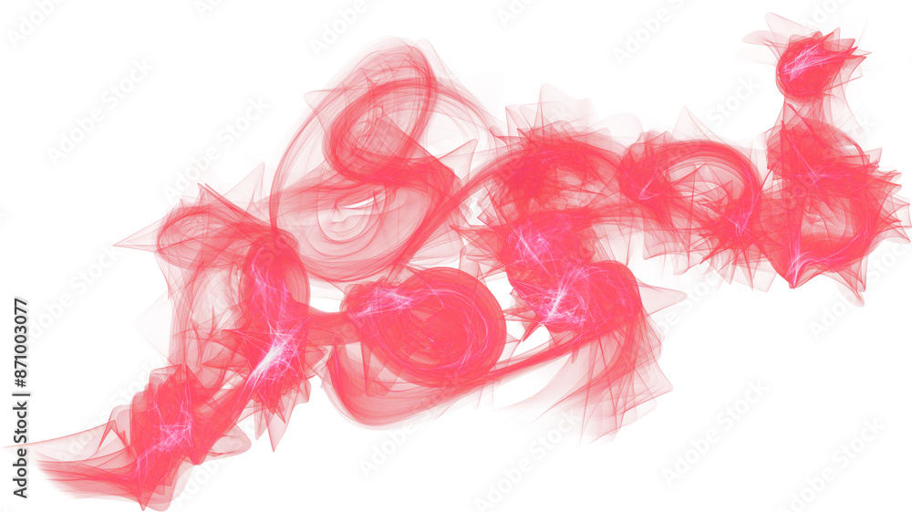 Obraz premium Colored smoke explosion