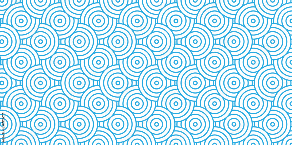 Minimal diamond vector overlapping Pattern geometric wave spiral and abstract circle wave line. blue color seamless tile stripe geometric create retro square line backdrop white pattern background. Minimal diamond vector overlapping Pattern geometric wave spiral and abstract circle wave line. blue color seamless tile stripe geometric create retro square line backdrop white pattern background.