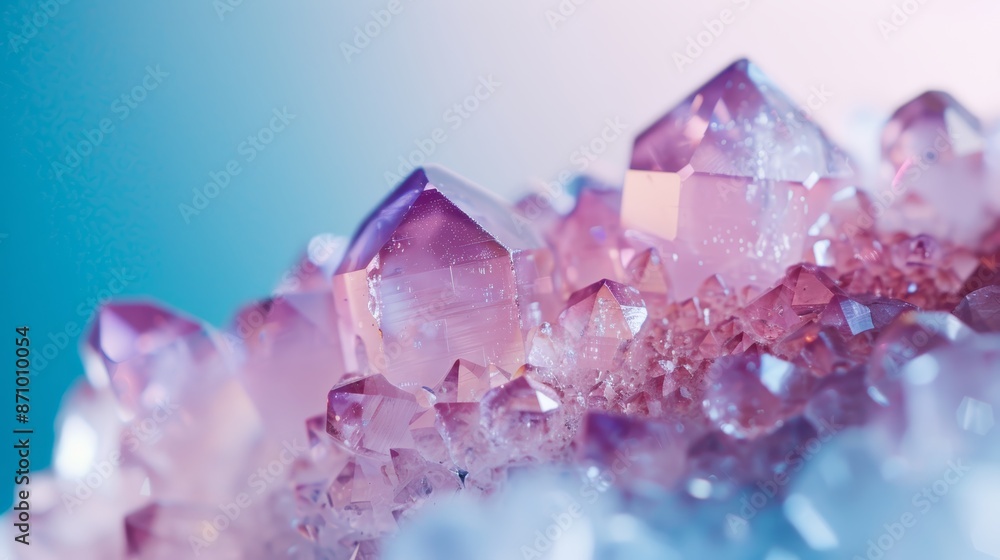 Natural gemstone collection, close-up of beautiful crystals and gems, showcasing the intricate textures and formations, highlighting the vibrant, sparkling beauty of precious stones Natural gemstone collection, close-up of beautiful crystals and gems, showcasing the intricate textures and formations, highlighting the vibrant, sparkling beauty of precious stones