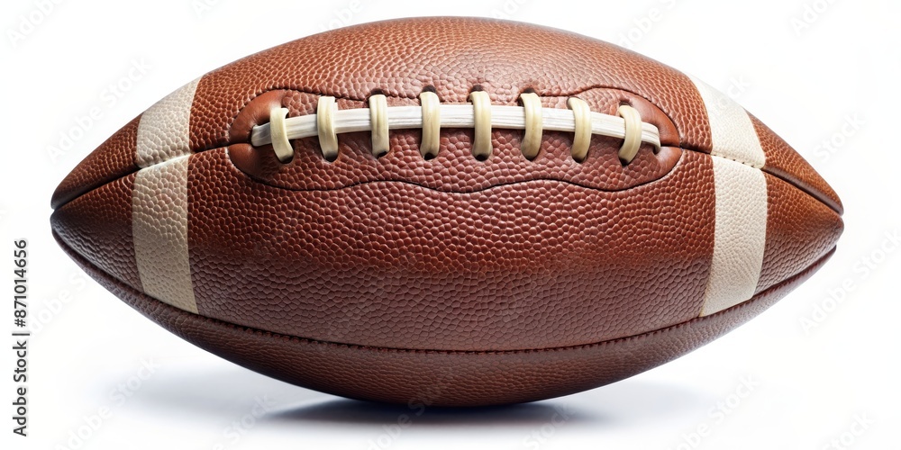Isolated football ball, soccer ball on white background Isolated football ball, soccer ball on white background