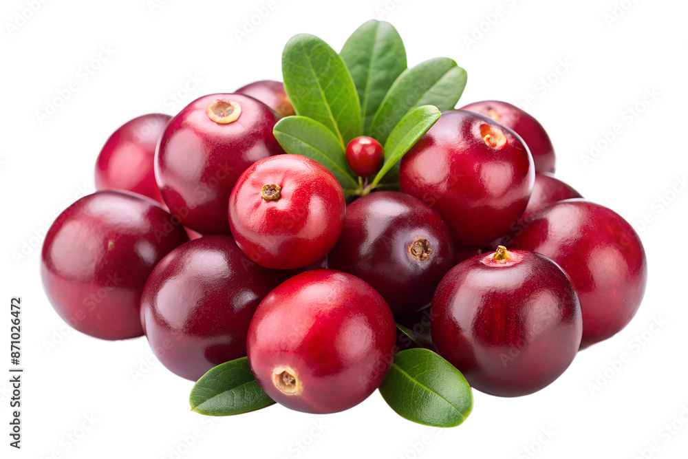 A Vibrant of Fresh Cranberries A Vibrant of Fresh Cranberries