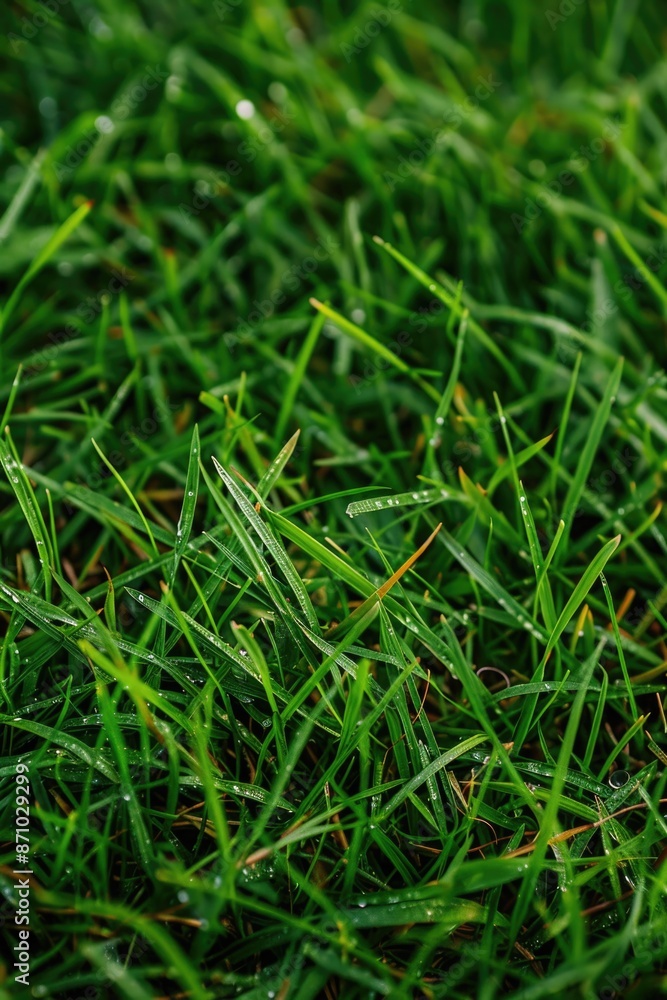 A close-up shot of a baseball lying on the grass A close-up shot of a baseball lying on the grass