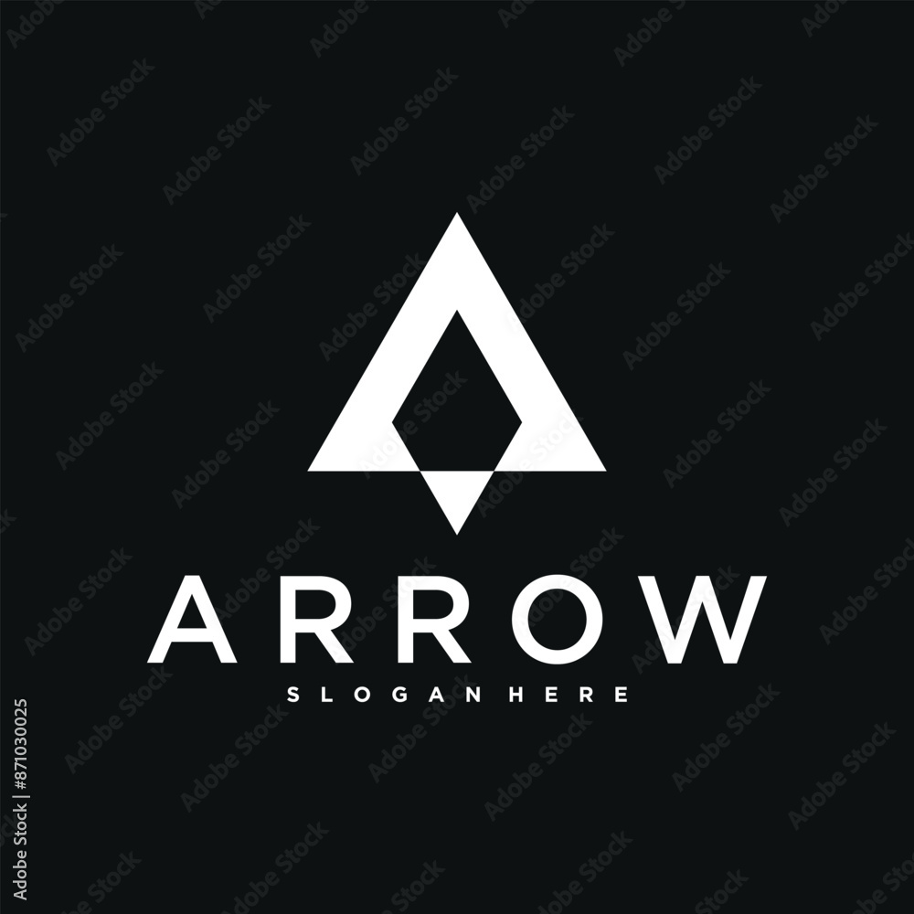 Initial letter A arrow logo design, Finance up arrow. Premium Vector Initial letter A arrow logo design, Finance up arrow. Premium Vector