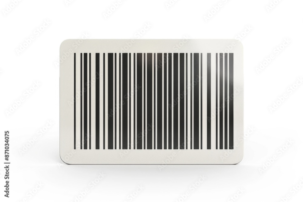 A single barcode displayed on a plain white background A single barcode displayed on a plain white background