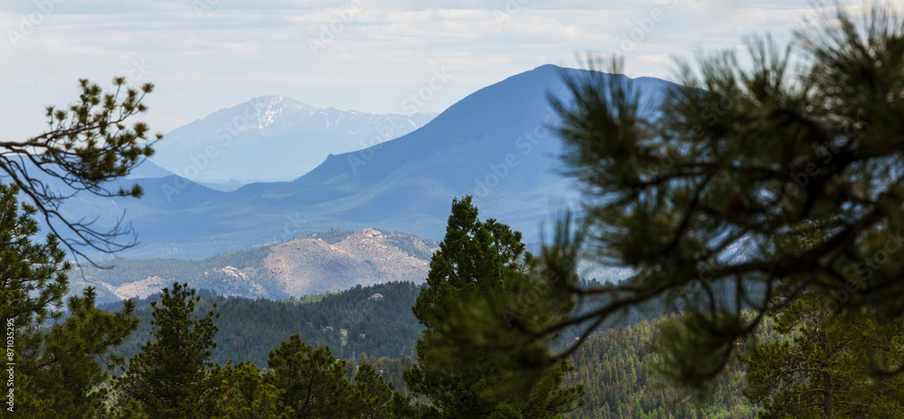 Scenic Rocky landscape in the Staunton State Park, Colorado Scenic Rocky landscape in the Staunton State Park, Colorado