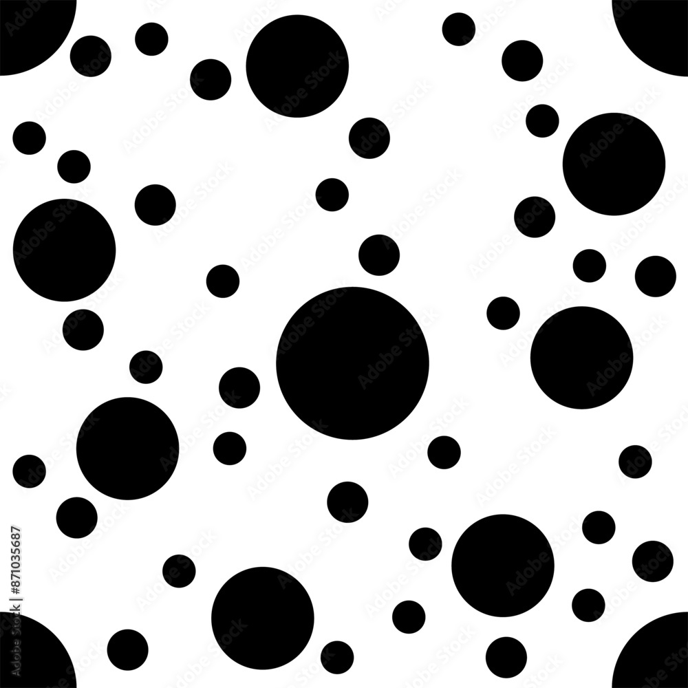 Seamless abstract polka dot pattern. Vector Illustration. Seamless abstract polka dot pattern. Vector Illustration.