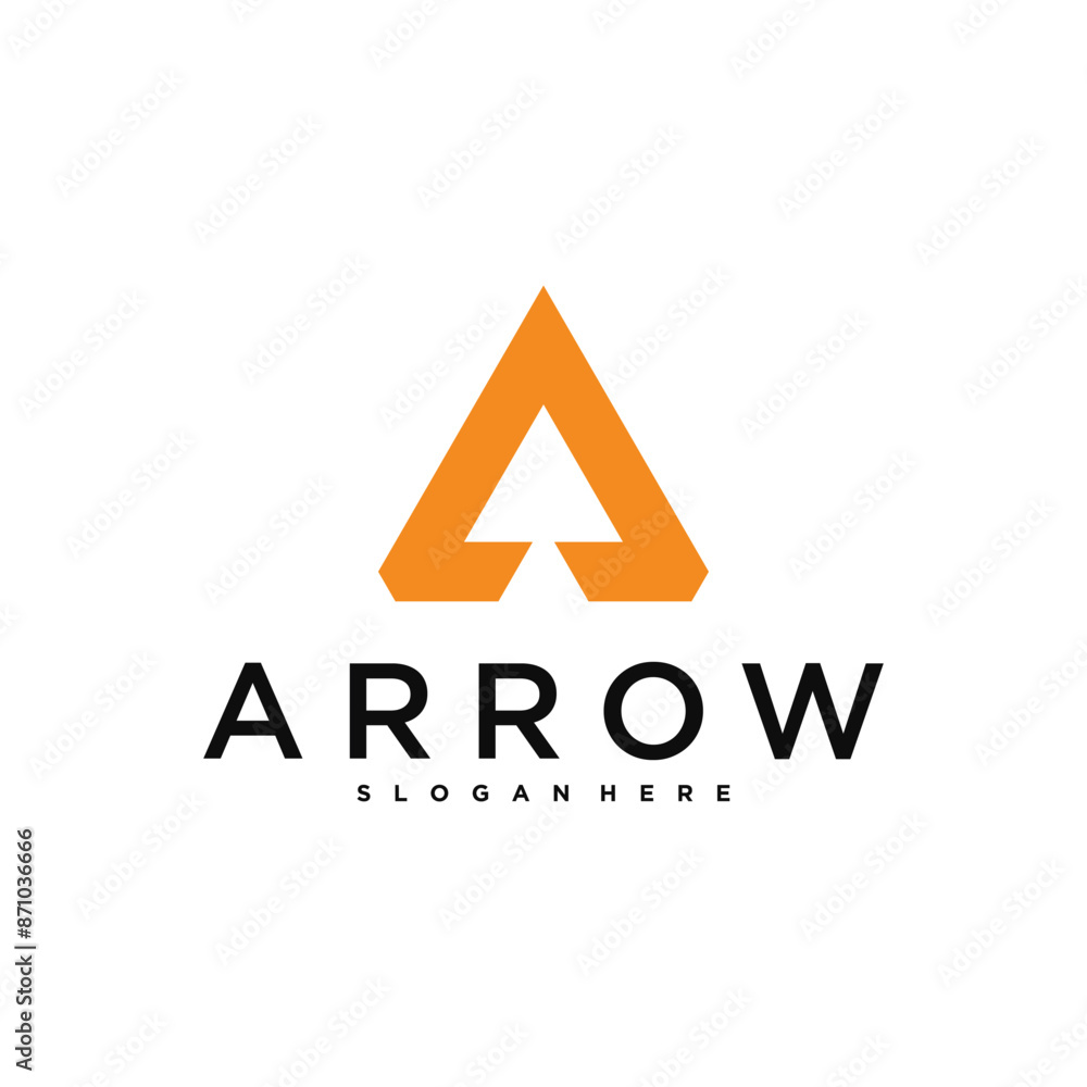 Initial letter A arrow logo design, Finance up arrow. Premium Vector Initial letter A arrow logo design, Finance up arrow. Premium Vector