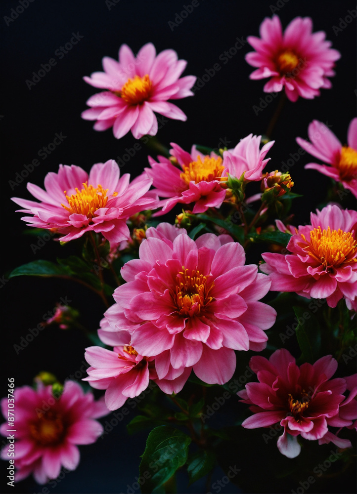 pink and white chrysanthemum pink and white chrysanthemum