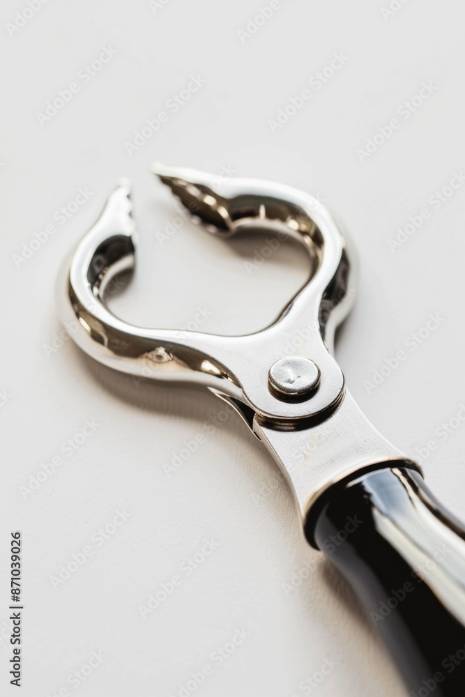 Scissors lying on a flat surface, ideal for use in various contexts such as crafting or DIY projects Scissors lying on a flat surface, ideal for use in various contexts such as crafting or DIY projects