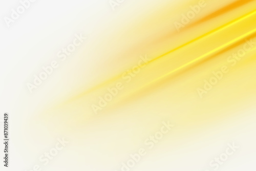 ellow sun, a flash, a soft glow without departing rays. Star flashed with sparkles isolated on white background. Vector illustration of abstract yellow splash. photo