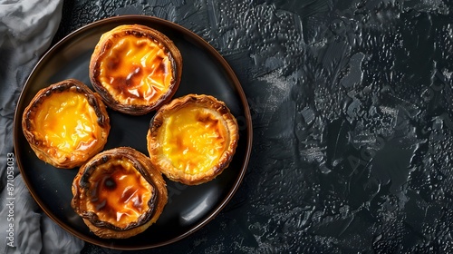 showcasing Pastel de Nata a delicious photo