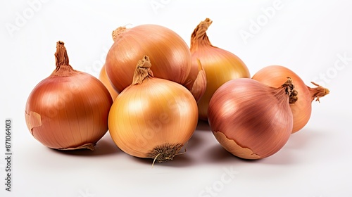 Wallpaper Mural photograph brown onion isolated Torontodigital.ca