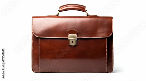 briefcase brown leather