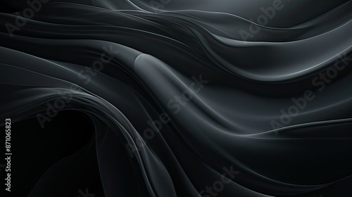 swirling dark gray abstract background