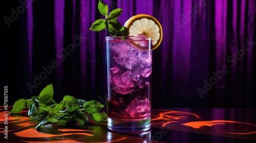 tall purple drank