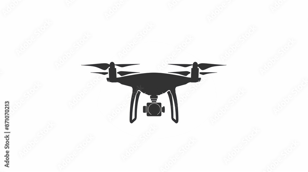 image of a drone on a white background image of a drone on a white background