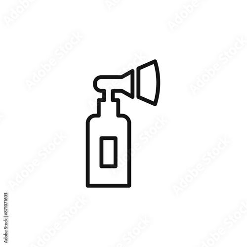 Puck icon outline collection in black