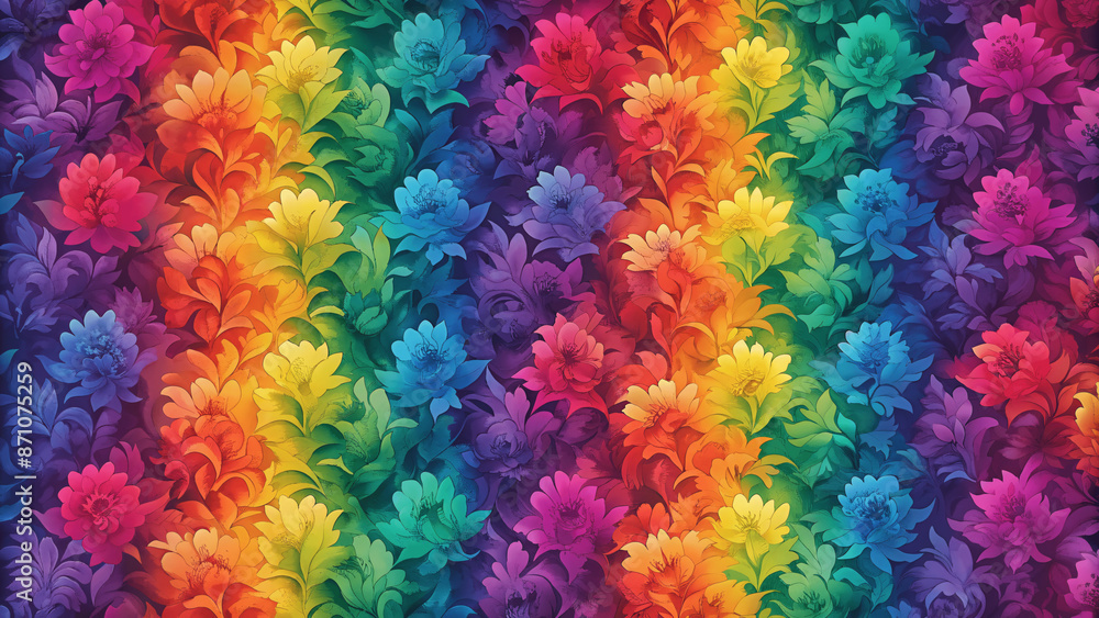 rainbow colorful background, pattern rainbow colorful background, pattern