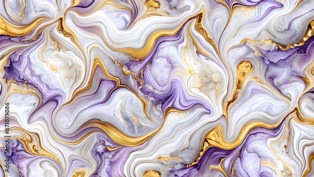 Marble abstract background with gold and purple colors. Liquid marble pattern. Marble abstract background with gold and purple colors. Liquid marble pattern.