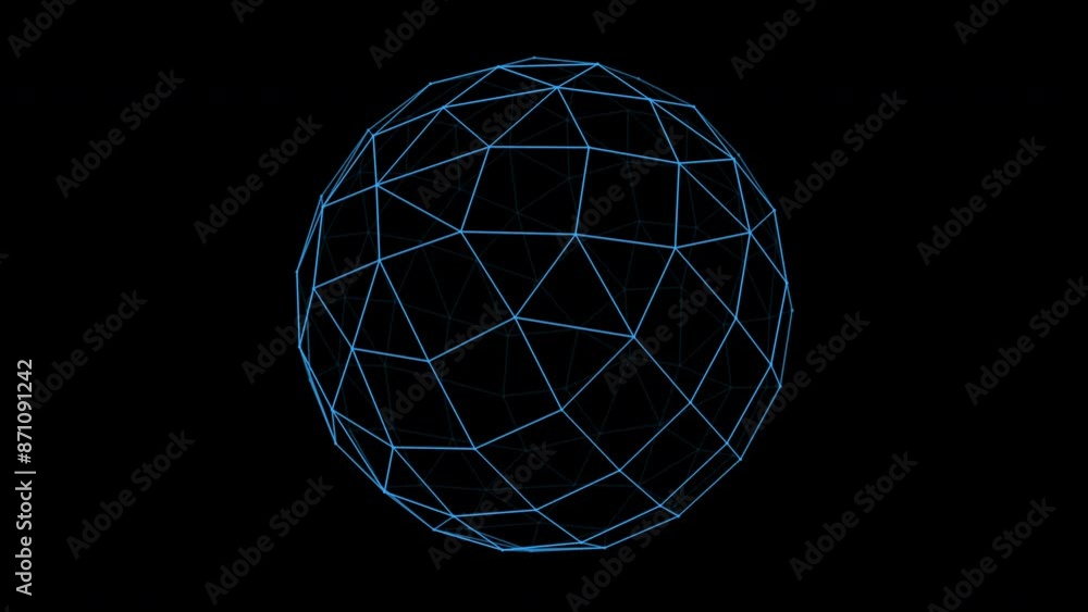 Vibrant blue color blend and blur together as the vibrant circles move in synchronized rhythm Vibrant blue color blend and blur together as the vibrant circles move in synchronized rhythm