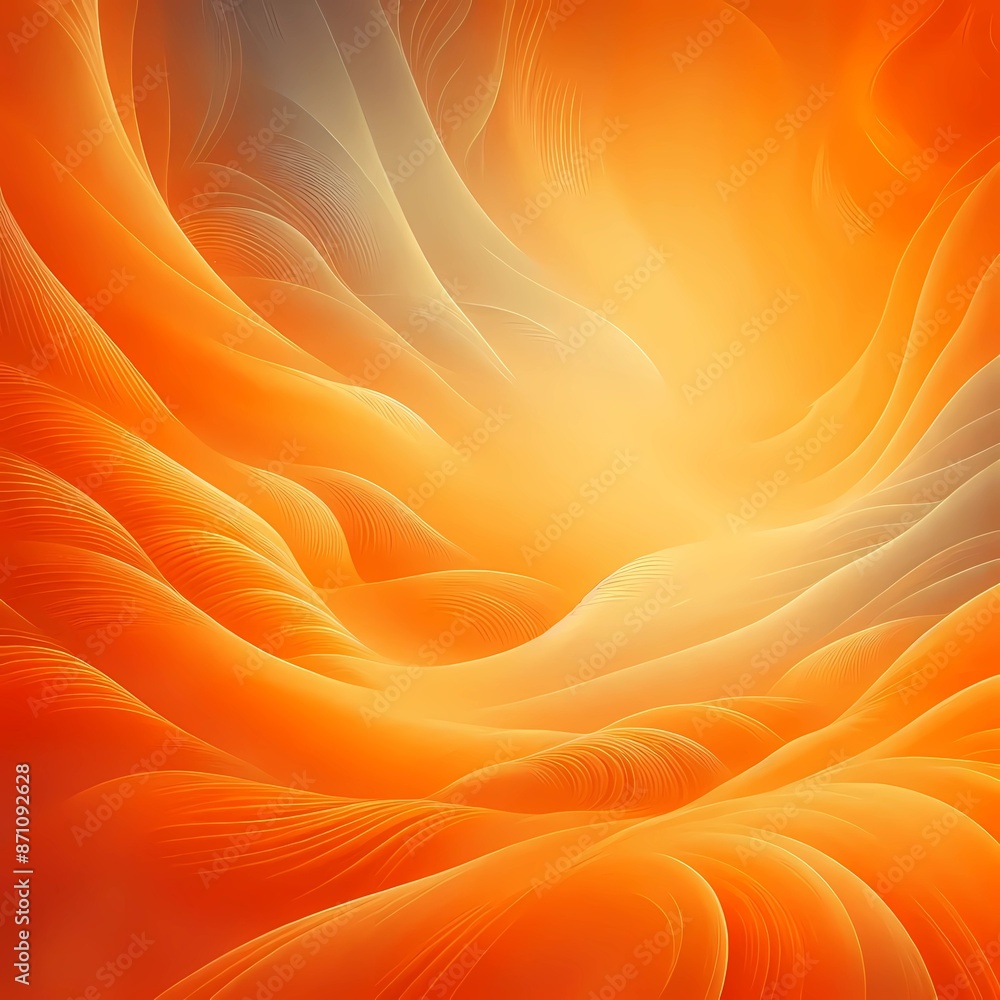 abstract orange wave background, generated with Generative A.I abstract orange wave background, generated with Generative A.I